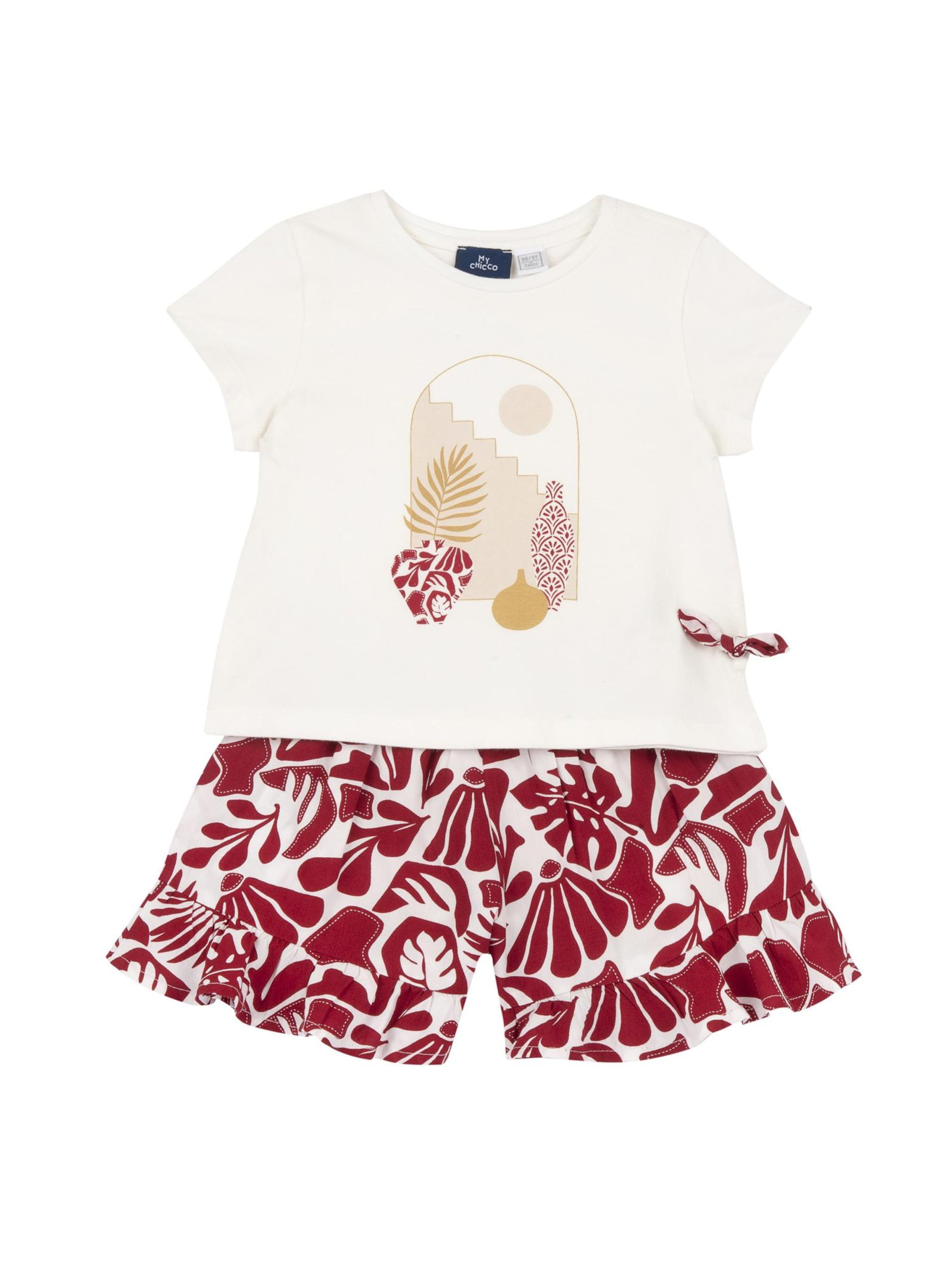 Set Chicco en rouge : devant