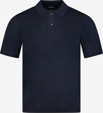 ROY ROBSON Poloshirt aus Feinstrick in Blau: predná strana