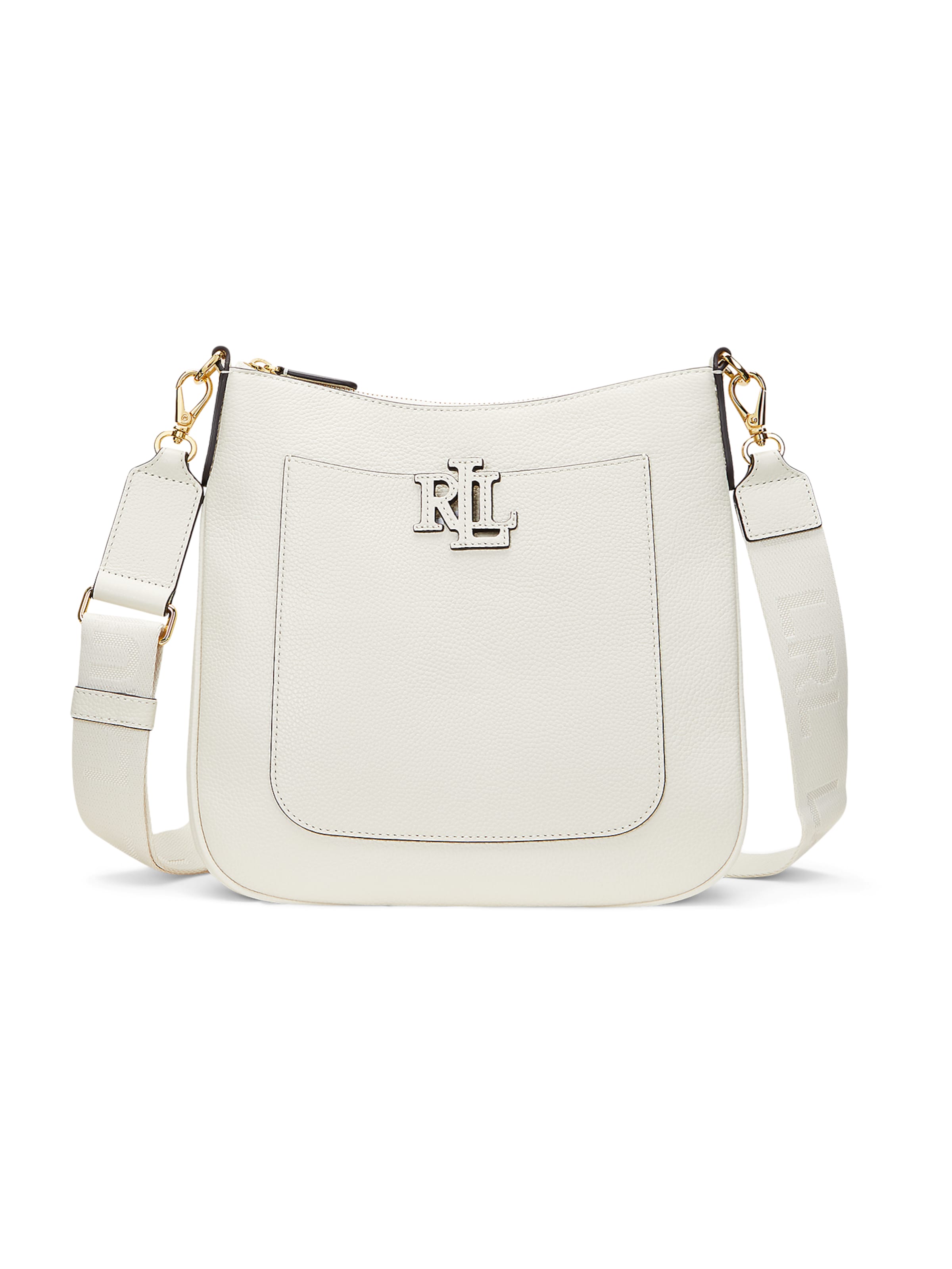 Lauren Ralph Lauren Сумка через плечо 'CAMERYN 27' в Белый: спереди