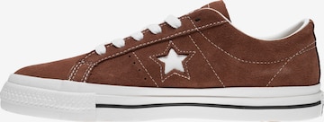 CONVERSE Matalavartiset tennarit värissä ruskea: etupuoli
