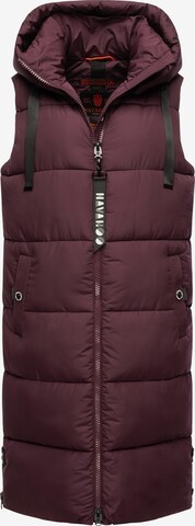 NAVAHOO Bodywarmer in Rood