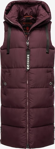 Gilet NAVAHOO en rouge