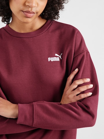 PUMASportska sweater majica 'ESS No. 1' - crvena boja