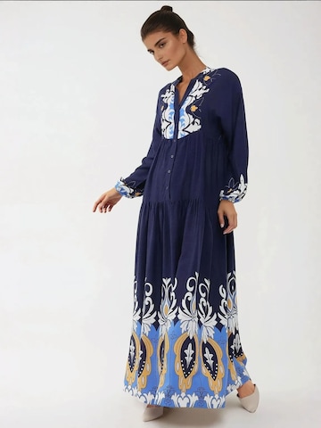 Hiccup - Vestidos camiseiros em azul