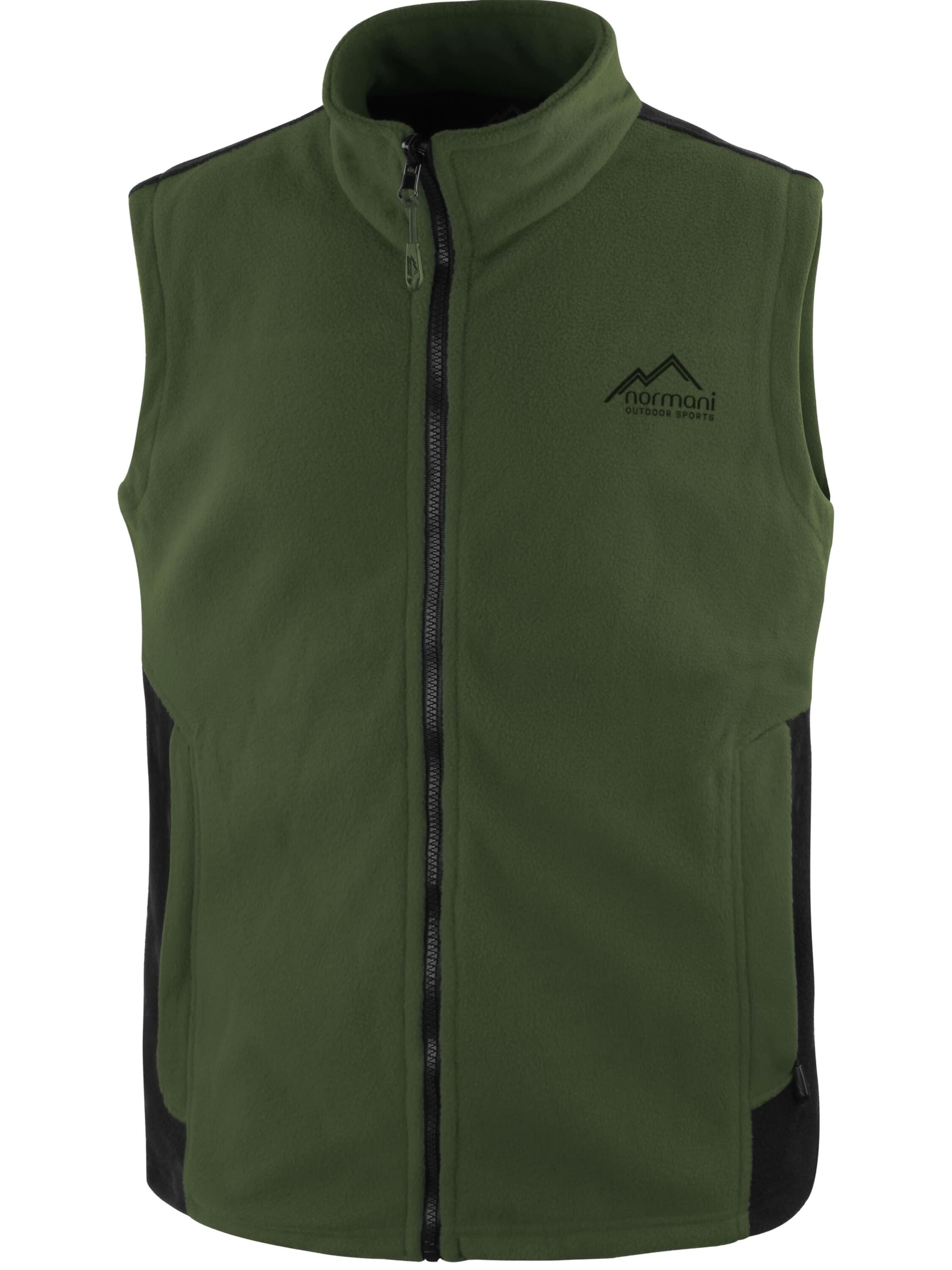 normani Bodywarmer 'Barrie' in Groen: voorkant