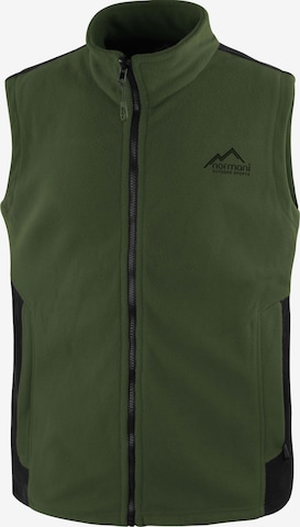 normani Bodywarmer 'Barrie' in Groen: voorkant