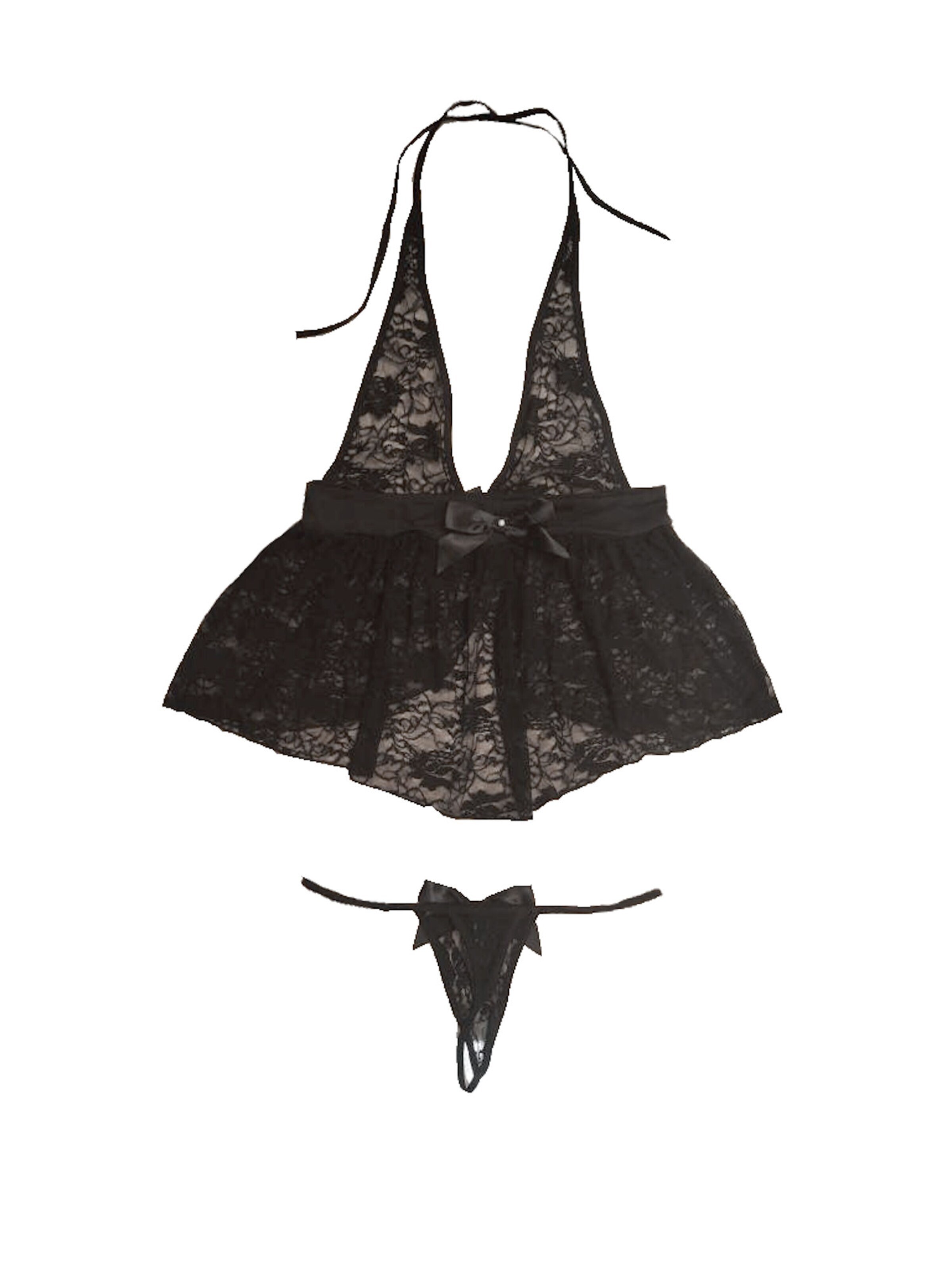 Provocative Negligée 'Perfume Latino'‌‌‌‌‌‌‌‌‌‌ in Schwarz
