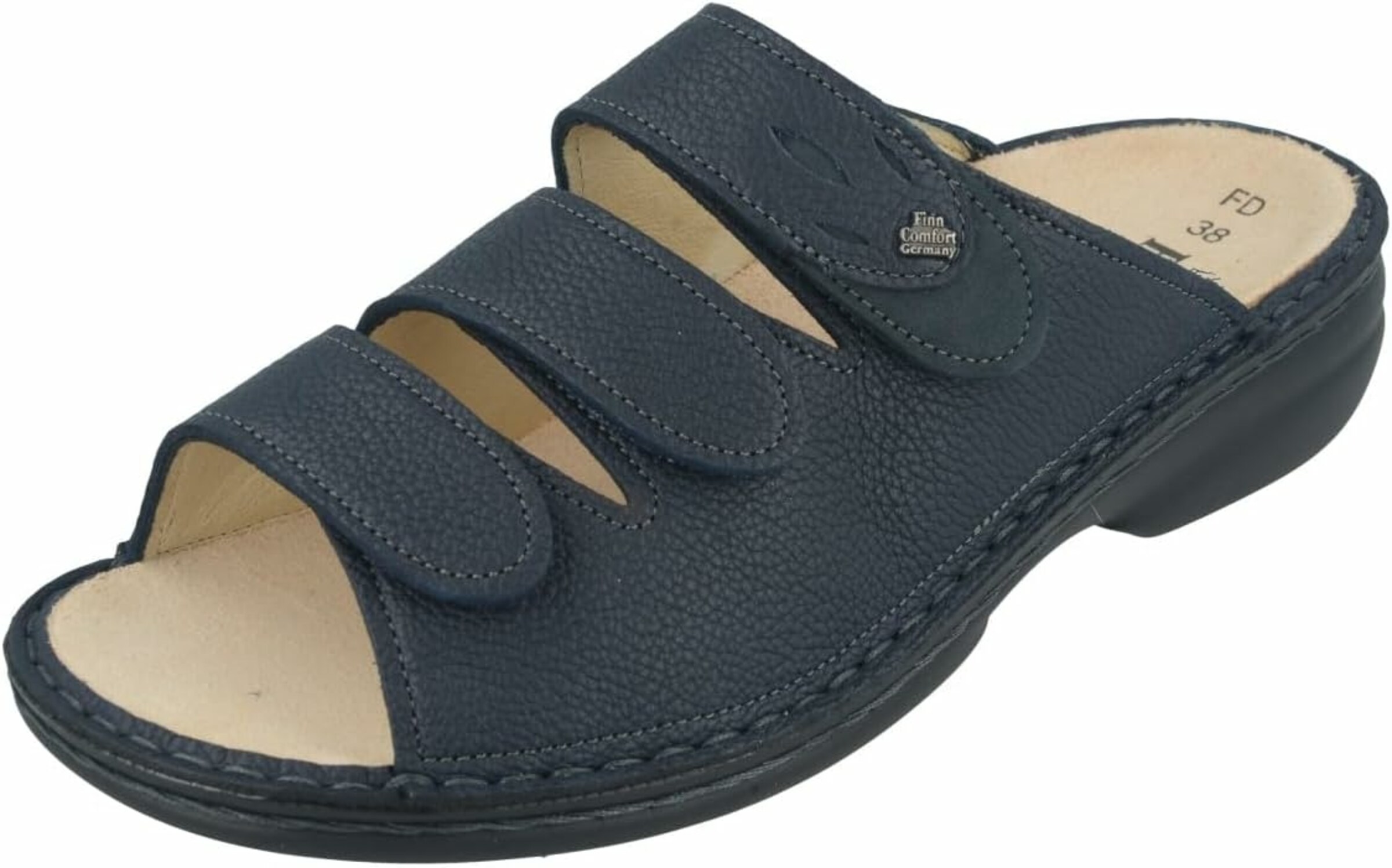 Finn Comfort Sandal in Blue: front