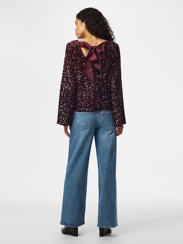 PIECES Top 'KAMMY' in Red