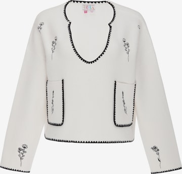 IZIA - Jersey en blanco: frente