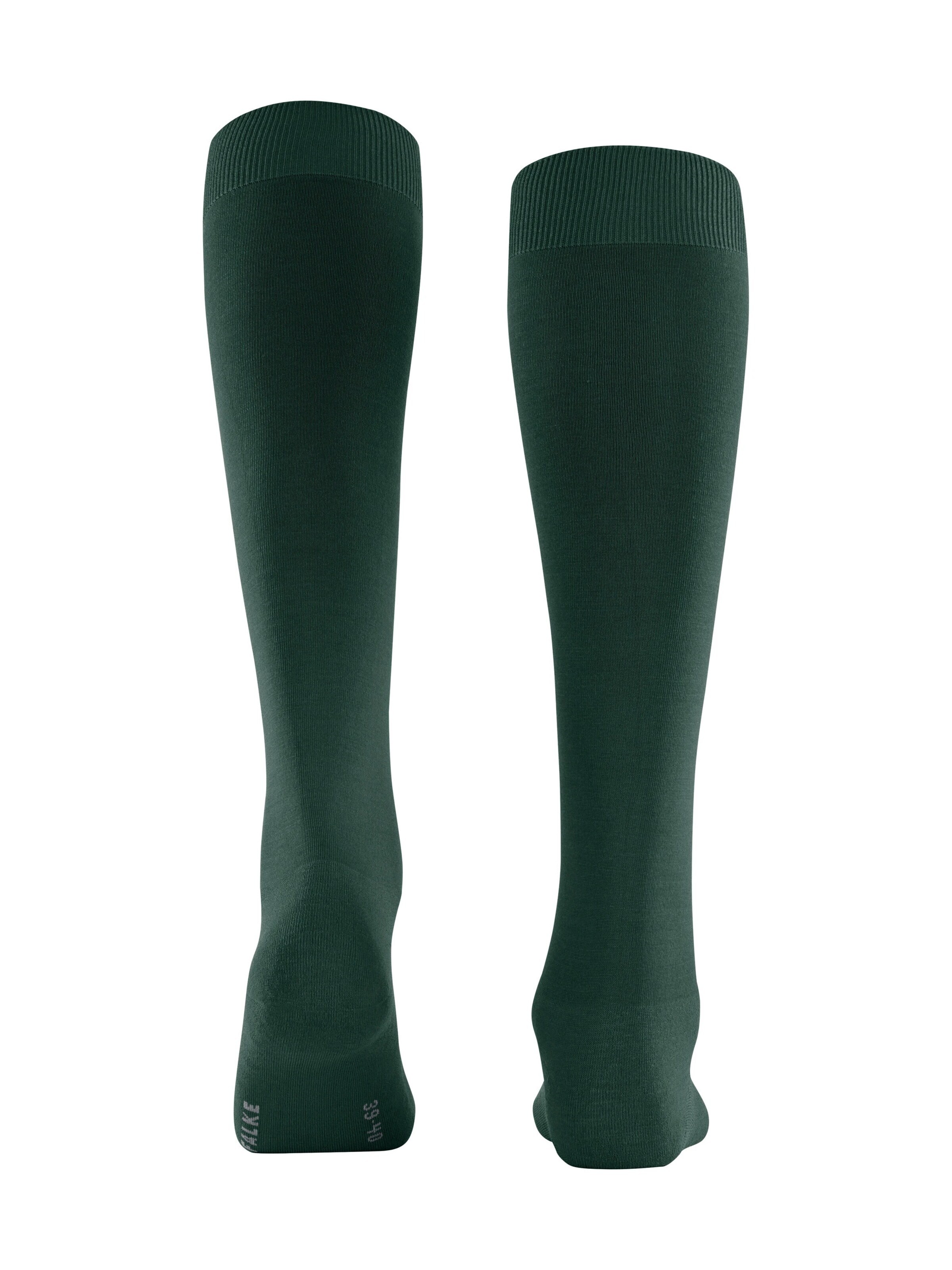 FALKE Knee High Socks 'ClimaWool' in Green