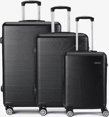Ensemble de bagages Benzi en noir : devant