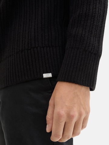 TOM TAILOR DENIM Trui in Zwart
