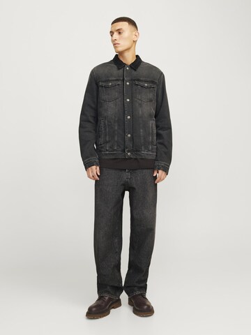 JACK & JONES Regular Jeans 'ALEX' in Black