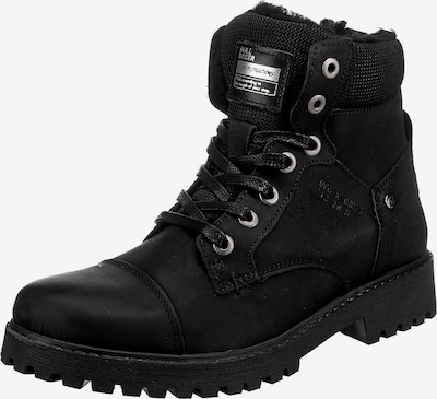 BULLBOXER Bottes en noir / argent, Vue avec produit