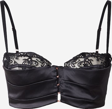 Bustier Soutien-gorge 'SVETA' Hunkemöller en noir : devant