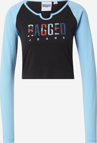 The Ragged Priest Shirt 'Being' in Blue: front
