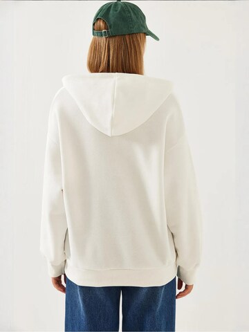 Bianco Lucci Sweatshirt in Wit