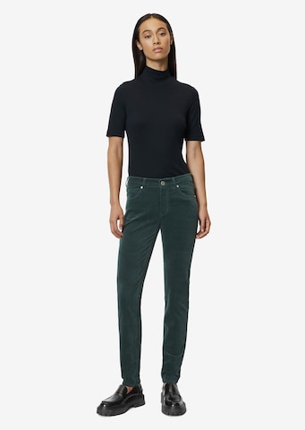 Slimfit Pantaloni 'Lulea' de la Marc O'Polo pe verde