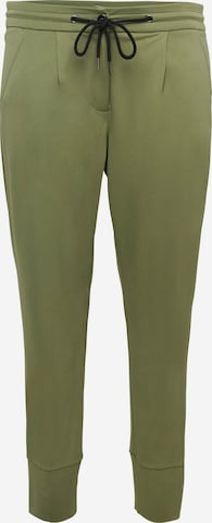 SHEEGO Plissert bukse i grønn: forside