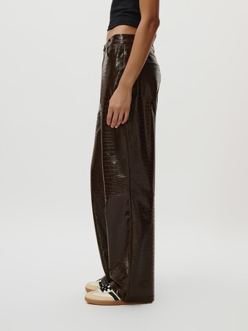 Wide leg Pantaloni 'Fabiane' di LeGer by Lena Gercke in marrone