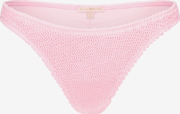 Moda Minx Bikinihose in Pink: Vorderseite