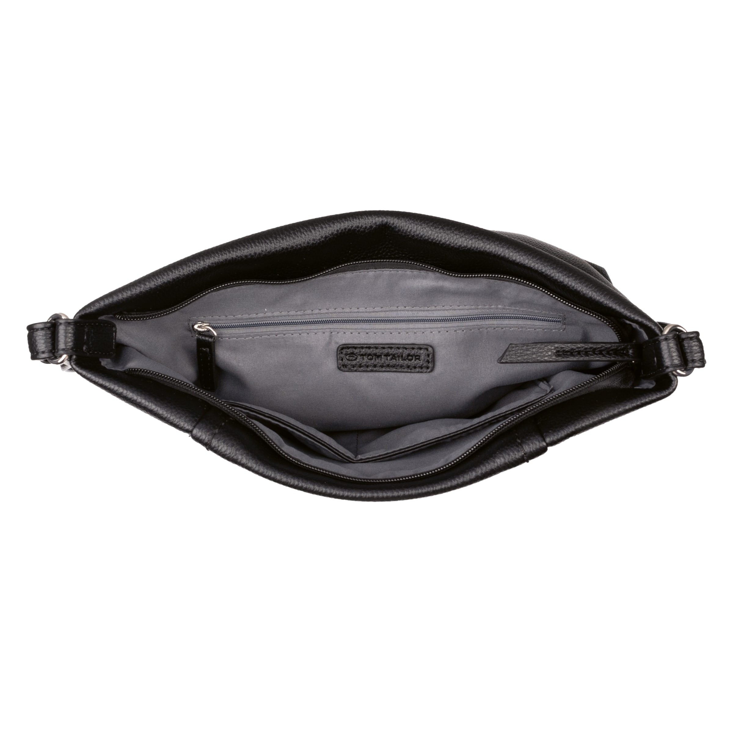 TOM TAILOR - Bolso de hombro 'Beca' en negro