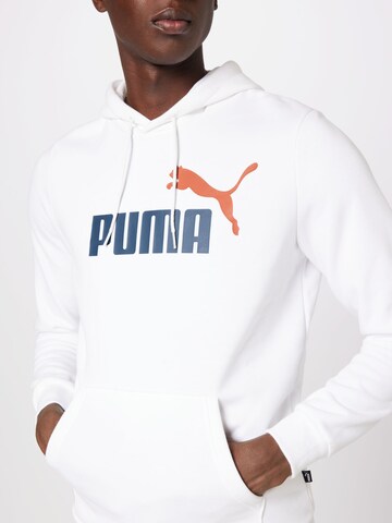 PUMA Αθλητική μπλούζα φούτερ σε λευκό