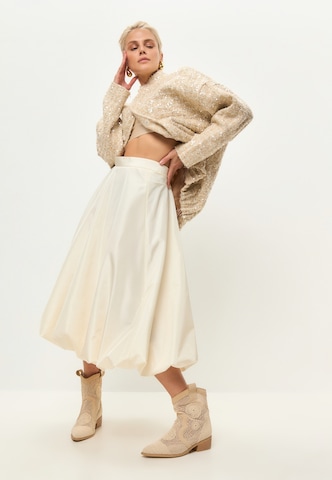 CESARE GASPARI Cowboylaarzen in Beige
