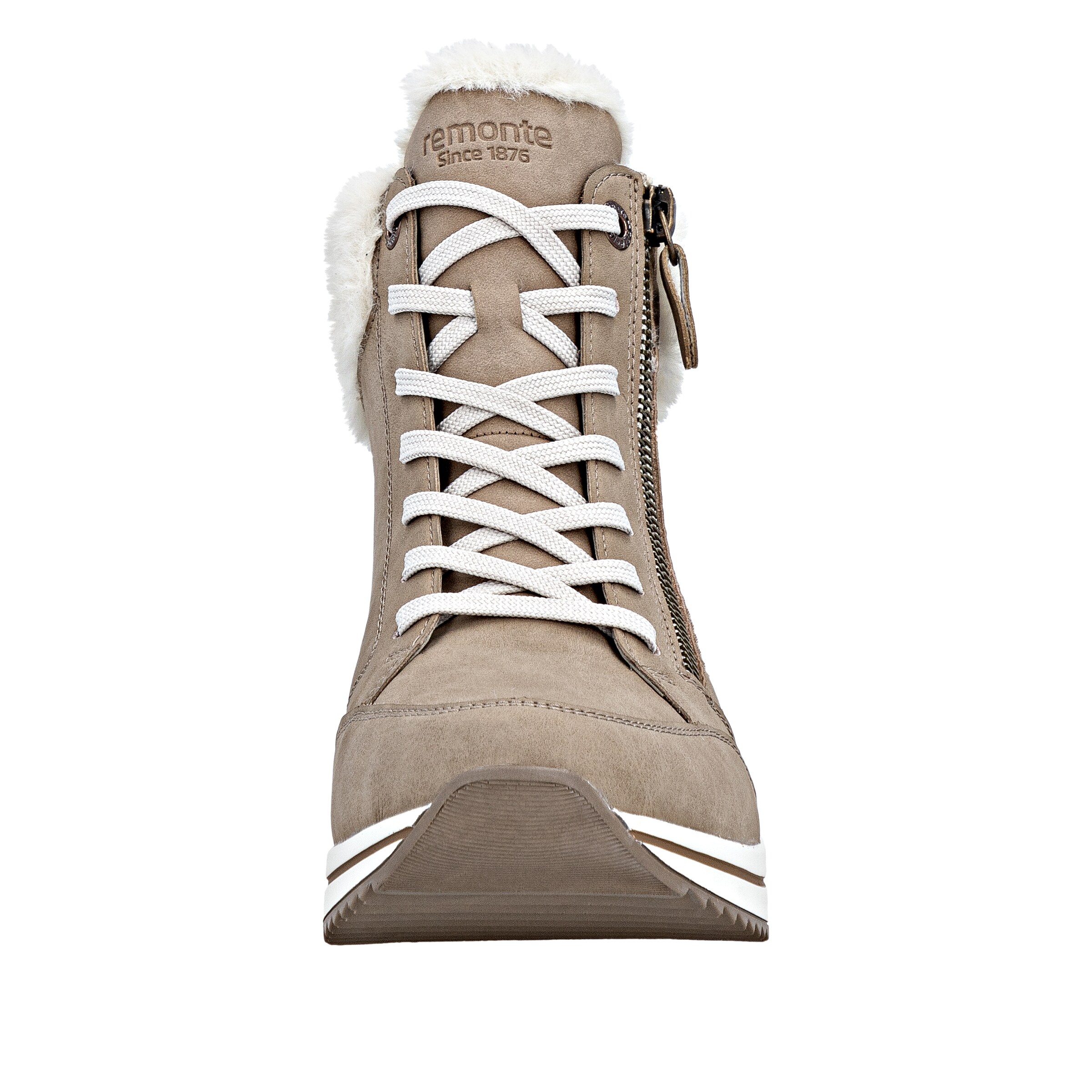 Bottes à lacets REMONTE en marron