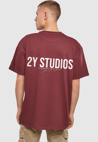 2Y Studios Shirt 'Syndicat' in Red