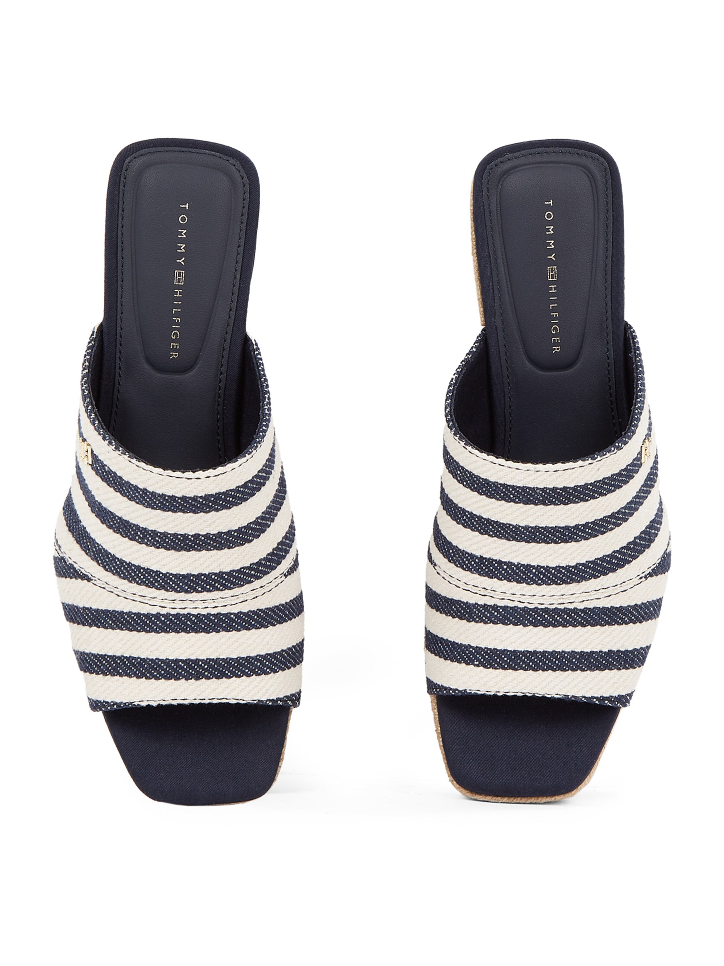 Saboți de la TOMMY HILFIGER pe albastru