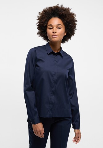 ETERNA Blouse in Blauw: voorkant