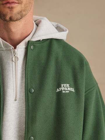 DAN FOX APPAREL Between-Season Jacket 'Quentin' in Green