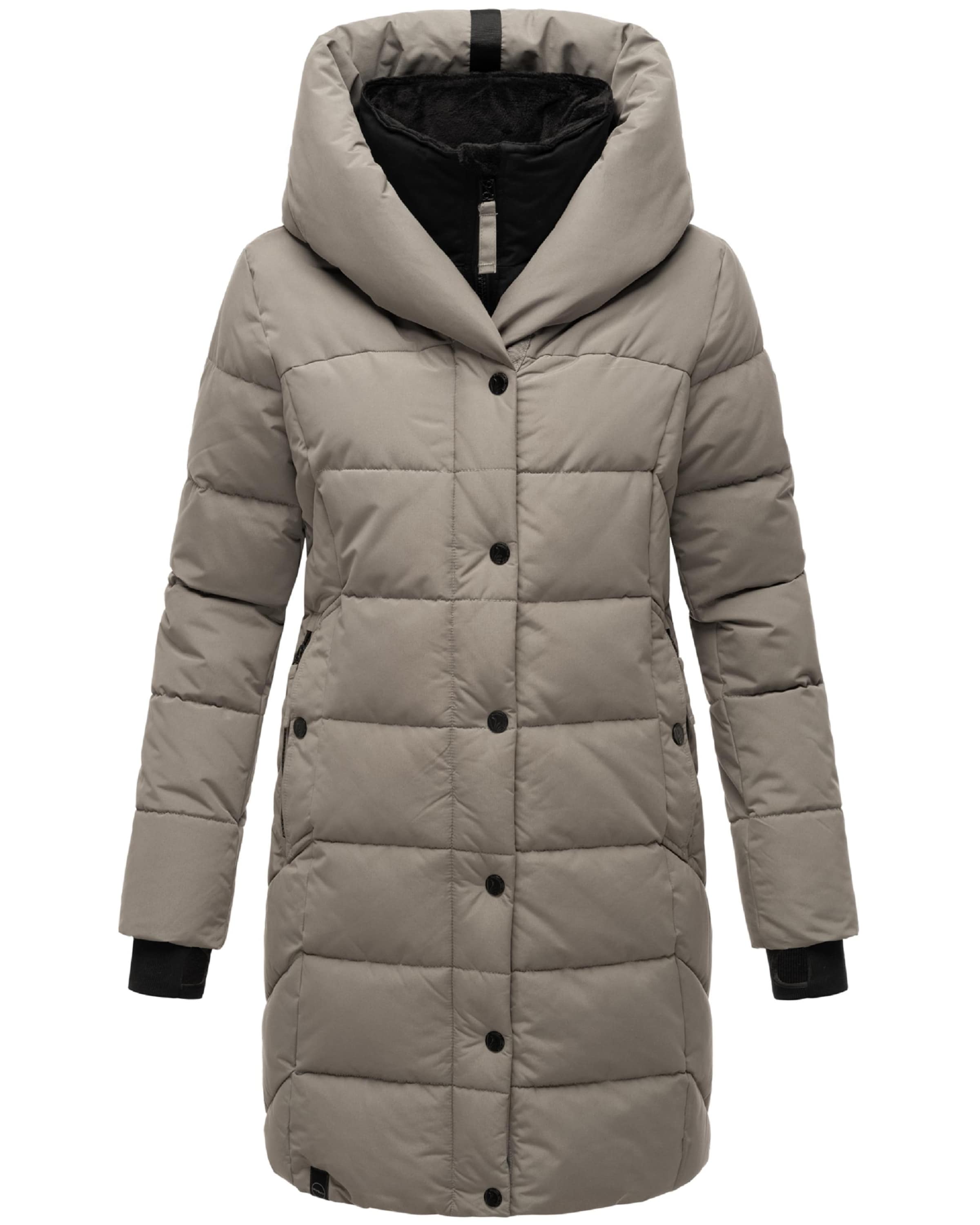 Palton de iarnă 'Knutschilein' de la NAVAHOO pe gri: față
