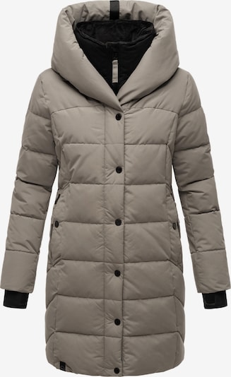 NAVAHOO Wintermantel 'Knutschilein' in XS in grau / schwarz, Produktansicht