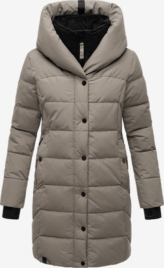 NAVAHOO Winter coat 'Knutschilein' in Grey / Black, Item view