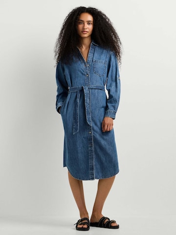 Pepe Jeans Skjortklänning 'Angie Classic' i blå