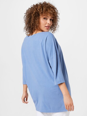 Tom Tailor Women + Shirt in Blau