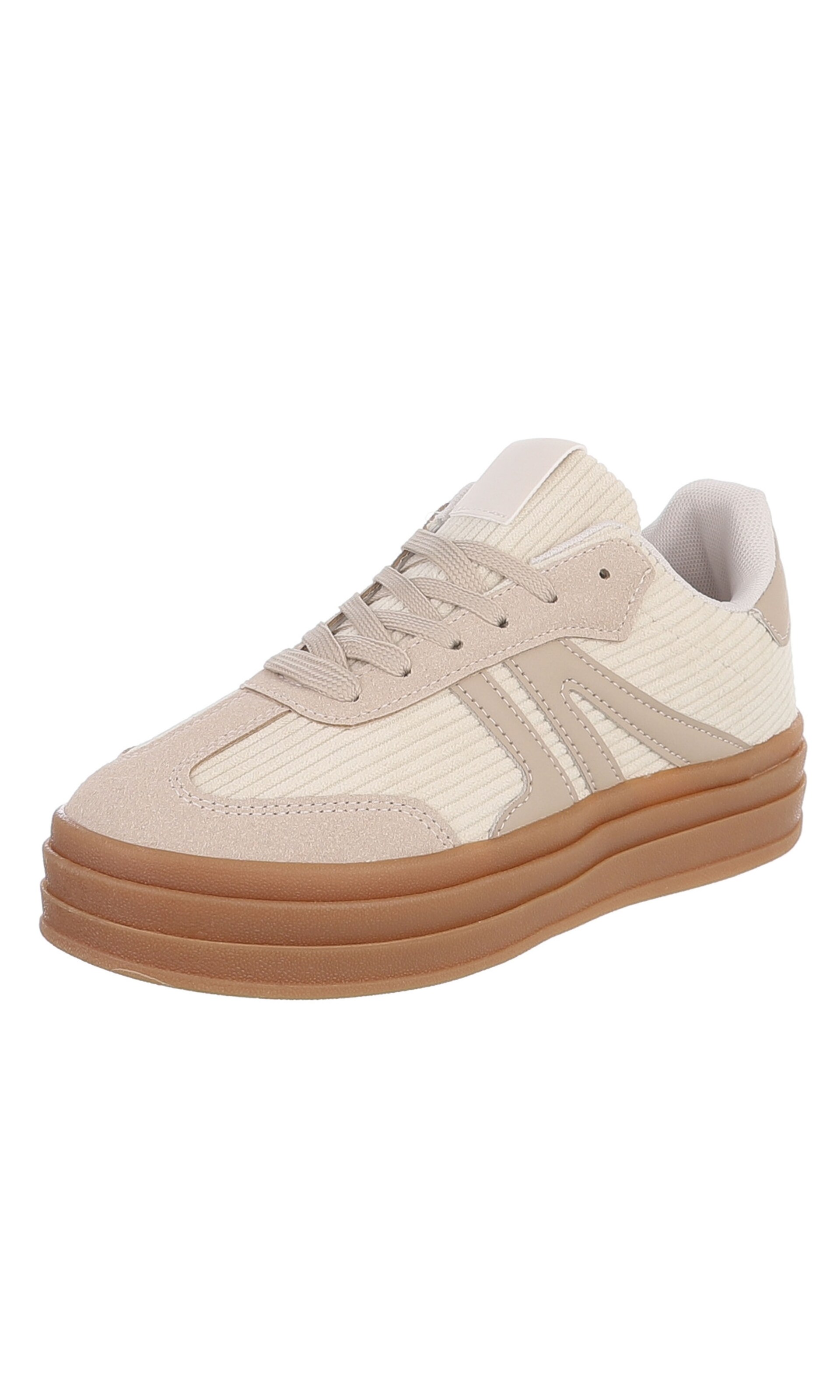Ital-Design Sneaker in 36 in beige / sand, Produktansicht