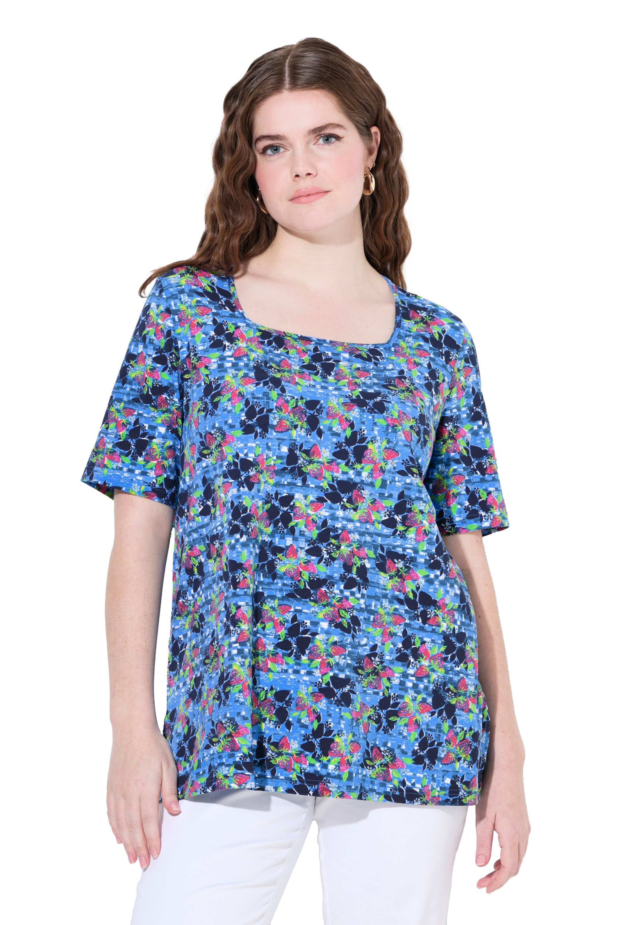 Ulla Popken Shirt in Blue: front