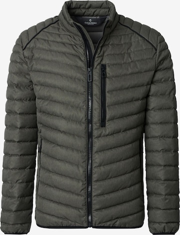 CASAMODA Between-season jacket 'Basic' in Green: front