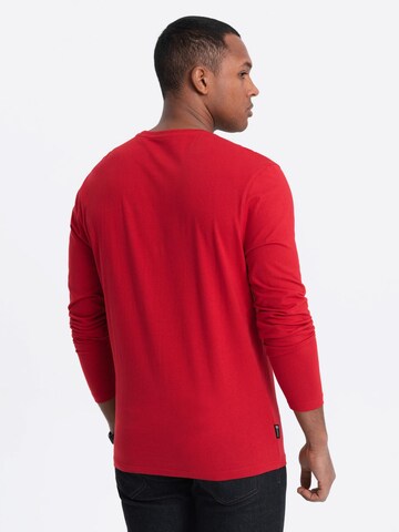 T-Shirt Ombre en rouge