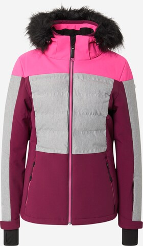 KILLTEC Куртка в спортивном стиле в Ярко-розовый: спереди