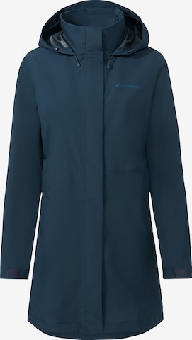 VAUDE Mantel 'Strona' in Blau: Vorderseite