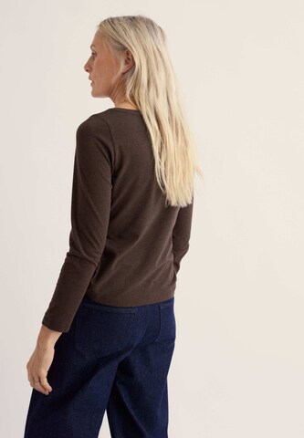 Seasalt Cornwall Shirt 'Easel' in Brown