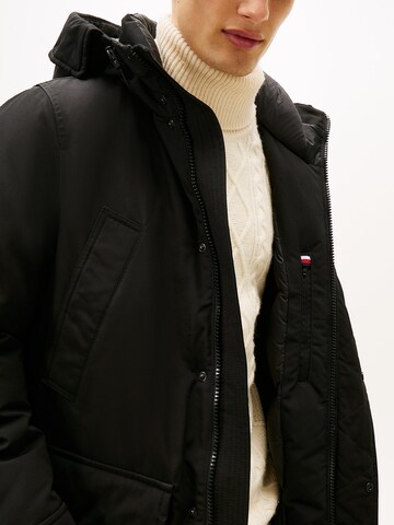 Parka mi-saison TOMMY HILFIGER en noir