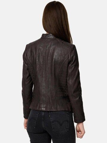 Tazzio Between-Season Jacket 'F522' in Brown
