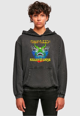 Merchcode Sweatshirt 'Thin Lizzy - Killer' in Black: front