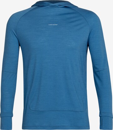 ICEBREAKER Athletic Sweatshirt 'Cool-Lite Sphere' in Blue: front